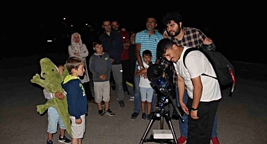 Perseid meteor yağmuru, Atatürk Üniversitesinde izlendi