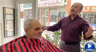 Şarkılı türkülü tıraş