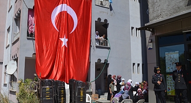Şehidin acı haberi ailesine ulaştı