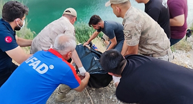 Serinlemek için girdiği su sonu oldu