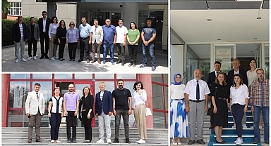 TÜBİTAK projeleri kabul edilen akademisyenlere ziyaret