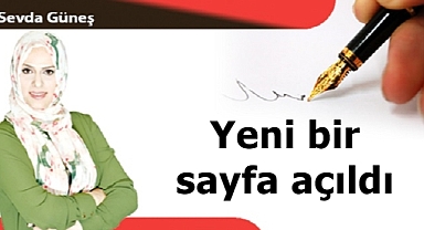 Yeni bir sayfa açıldı