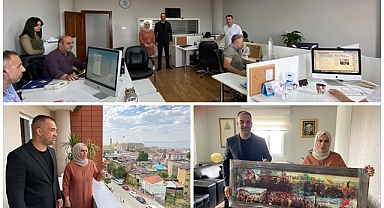 Yurdagül'den PUSULA'ya ziyaret