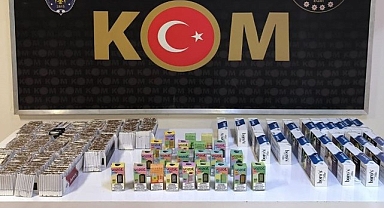 15 bin 732 adet makaron ele geçirildi
