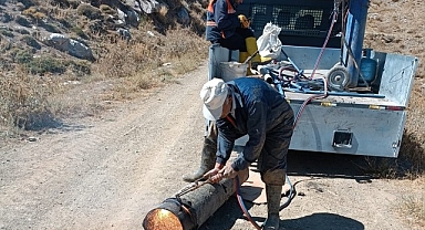 3 bin 500 rakımda onarım çalışması