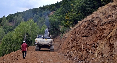 30 yıldır boştu, şimdi yolları yapılıyor