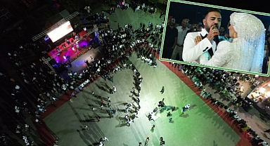 5 bin kişinin katıldığı aşiret düğününe sanatçı akını