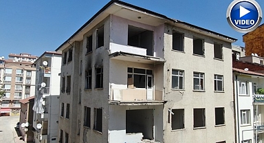 Ağır hasarlı binalar tehlike saçıyor