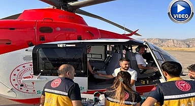 Ambulans helikopter, 40 günlük bebek için havalandı