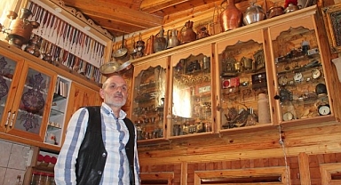Baba ocağını restore edip kültür evine çevirdi!
