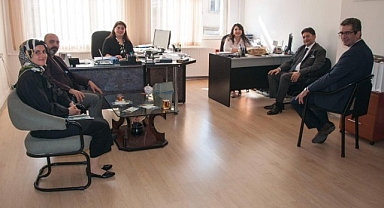 Başkan Oral’a proje bilgilendirmesi   