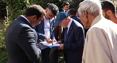 Başkan Sekmen sahada yatırımları inceledi