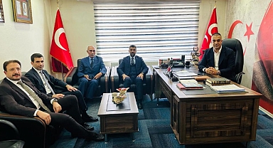 Başkanlardan Yurdagül'e hayırlı olsun ziyareti