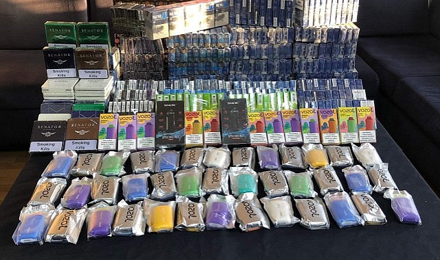 土耳其警方查获一批走私烟草制品