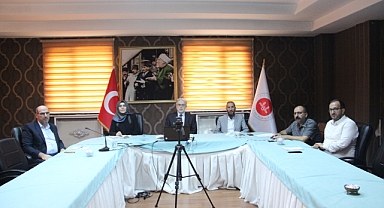 Erzurum'da çevrimiçi istişare toplantısı