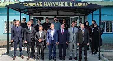 Demirdöğen, Tarım Liseleri öğrencileriyle buluştu