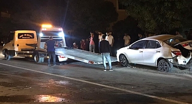 Dörtyol kavşağında feci kaza!
