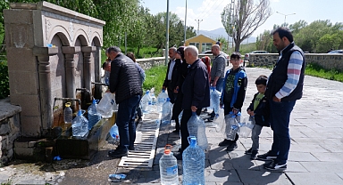 Erzurum çeşmelerindeki tehlike!