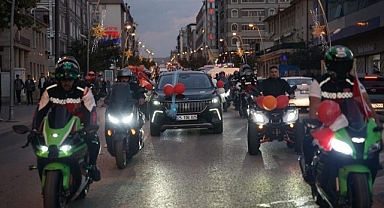 Erzurum'da bayram havasında sünnet düğünü