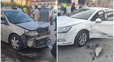 Erzurum'da zincirleme kaza