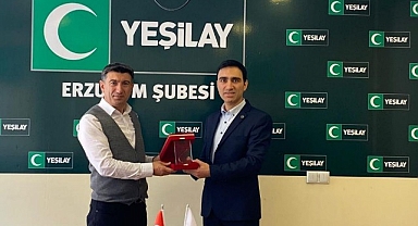 Erzurum Yeşilay'da görev değişikliği