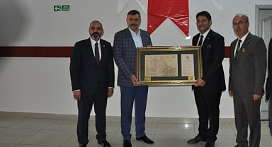 ETB'nin projesi ile hayata geçirilmişti! Protokolden, süt toplama merkezine ziyaret
