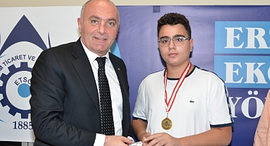 ETSO, başarılı öğrencileri ödüllendirdi   