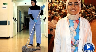 Hastanesinde temizlik personeliydi... Tıp fakültesini kazandı!