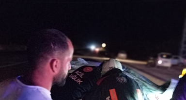 İki aracın birbirine girdiği feci kazada can pazarı