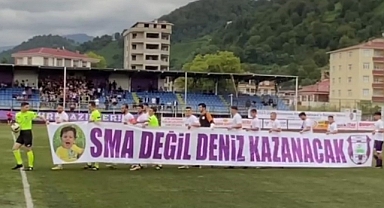 İlk maç gelirini SMA hastası Deniz Günay için bağışladılar