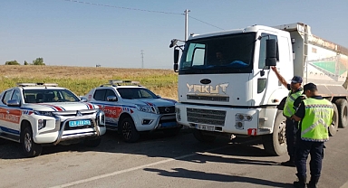 Jandarmadan şok trafik denetimi