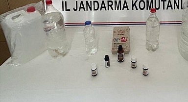 Kaçak içki üretiyor iddiası polisi harekete geçirdi