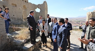 Kartal yuvası görünümlü Kale turizme açılıyor