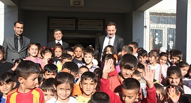 Kaymakam, öğrencilerle bir araya geldi