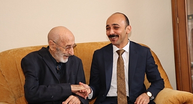 Kaymakamdan şehit babasına ziyaret