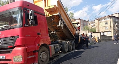 Kentteki o 4 semt ilk defa asfalta kavuştu