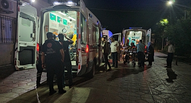 Kontrolden çıkan araç takla attı: 1’i bebek 6 kişi yaralandı