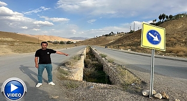 Korkuluksuz kanal tehlike saçıyor