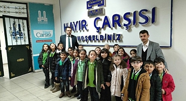 Miniklerden büyük destek