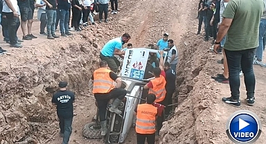 Off-road yarışlarında korkutan kaza!