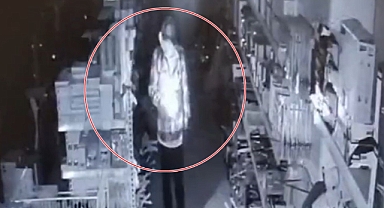 Önce güvenlik kamerasına sonra polise yakalandı