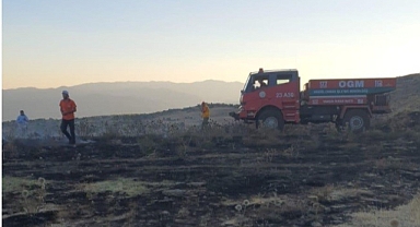 Ormana sıçramadan söndürüldü