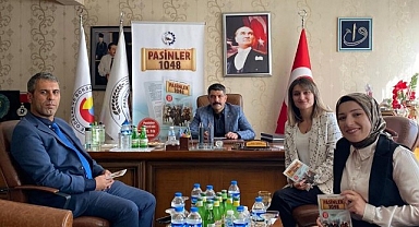 Pasinler 1048 zaferi çizgi romanı kitabının lansmanı yapıldı