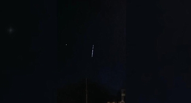 Starlink uyduları görüntülendi
