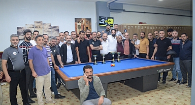 Tatvan'da bilardo turnuvası