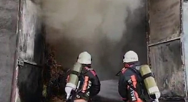 Tonlarca saman küle döndü!