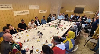 Uzun yıllar Erzurum'da görev yapmıştı! Nehir'e veda yemeği