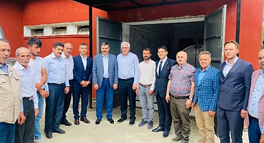 Vali Çiftçi ve Milletvekili Öz Tortum’da