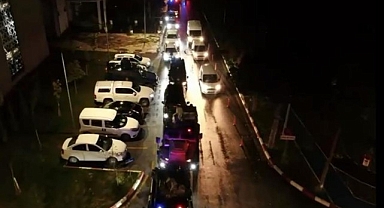 27 adrese hava destekli operasyon