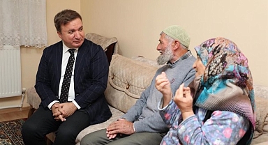 50 ailenin duasını aldı